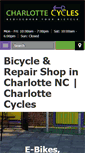 Mobile Screenshot of charlottecycles.com